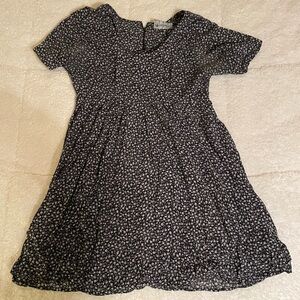 Black & White Floral Vintage All That Jazz Dress